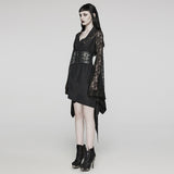 Punk  Skull and Rose Kimono