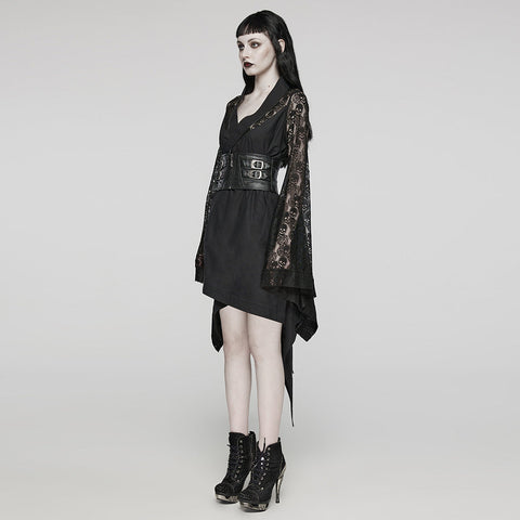 Punk  Skull and Rose Kimono