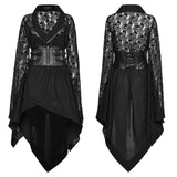 Punk  Skull and Rose Kimono