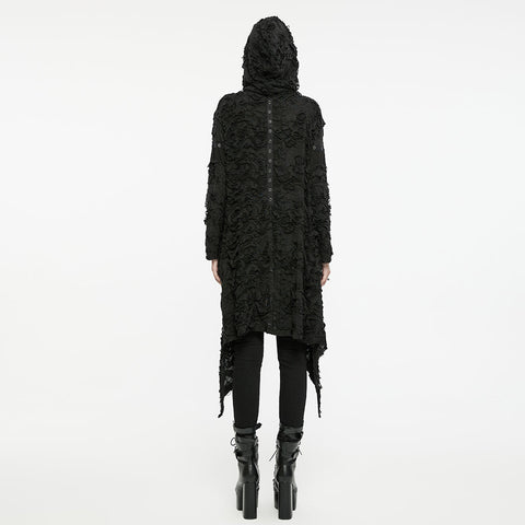 Wasteland Tie-dyedpunk decayed coat