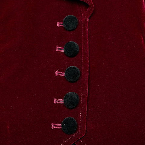 Goth Exquisite Embroidered Coat