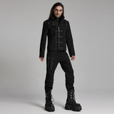 Cyberpunk deconstruction jacket