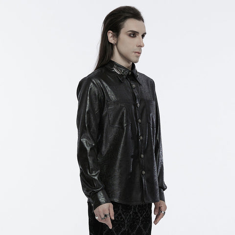 Goth dragon scale shirt