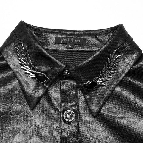 Goth dragon scale shirt
