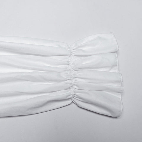 Goth Exquisite 3D Pleated Shirt