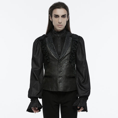 Goth Fake two-piece Gorgeous Vest