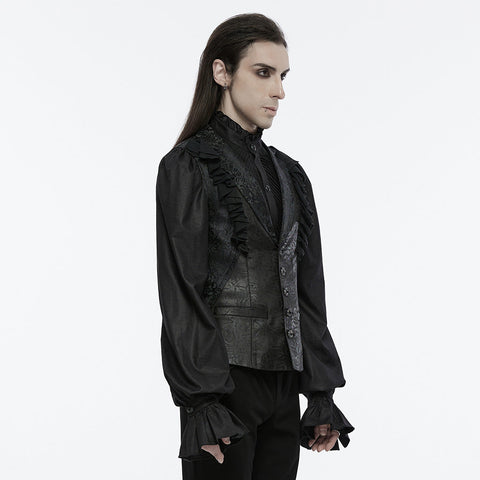 Goth Fake two-piece Gorgeous Vest