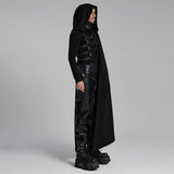 Punk asymmetric detachable cloak