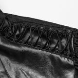Goth stand collar palace gorgeous shirt
