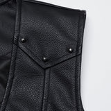 Goth Gorgeous Leather Vest