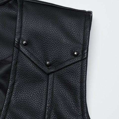 Goth Gorgeous Leather Vest