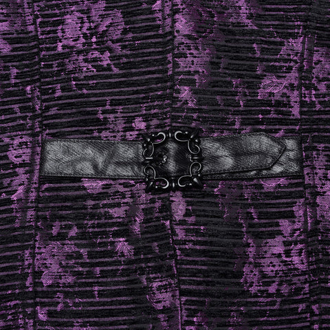 Goth exquisite jacquard vest