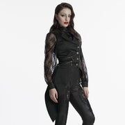 Dark Night Goth Asymmetric vest