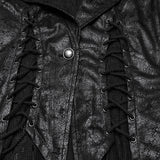 Goth Dark Alien Asymmetric Vest