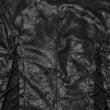 Goth Dark Alien Asymmetric Vest