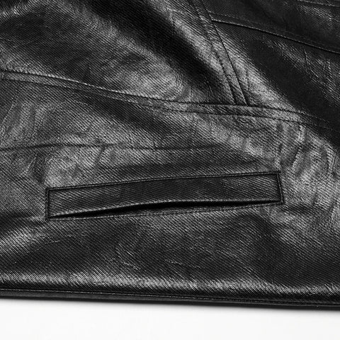 Cyberpunk stand up collar jacket