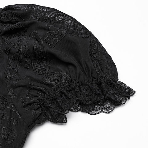 Gothic Gorgeous Chiffon Shirt