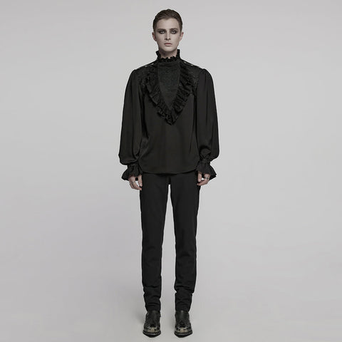 Gothic glamorous pullover shirt