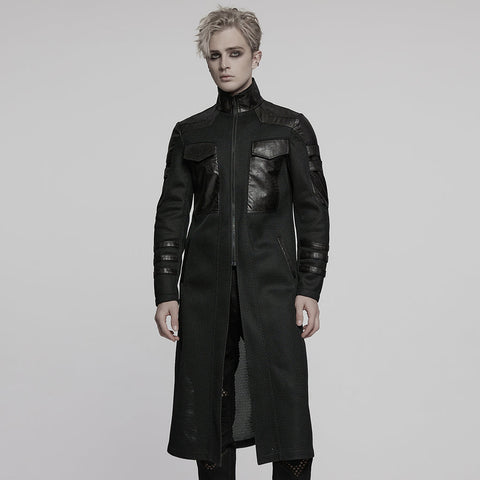 Cyberpunk Geometric Jacket For Men