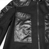 Cyberpunk Geometric Jacket For Men