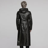 Detachable punk leather  jacket