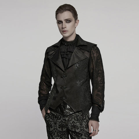Goth Jacquard Gentlemen's Waistcoat