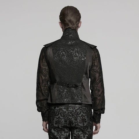 Goth Jacquard Gentlemen's Waistcoat