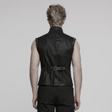 Punk handsome segmentation vest