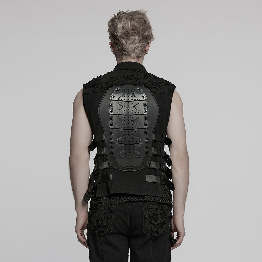 Cyberpunk rebellious vest– PUNK RAVE UK
