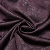 Goth stand up collar dark rose shirt