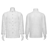 Goth Romantic Chiffon Men's Shirt