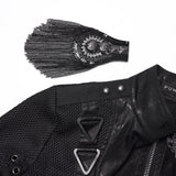 Punk Metal rock Ultra-Short Jacket For Women