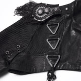 Punk Metal rock Ultra-Short Jacket For Women