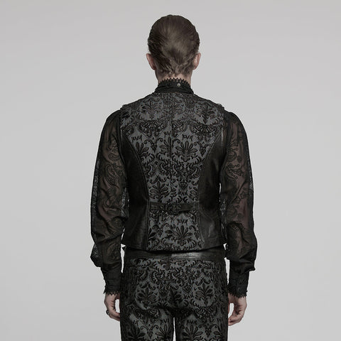 Goth Palace Embroidered Waistcoat