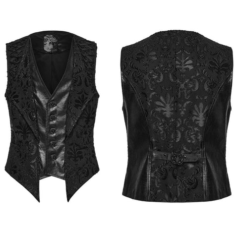Goth Palace Embroidered Vest