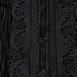 Daily Delicate Velvet Goth Shirt