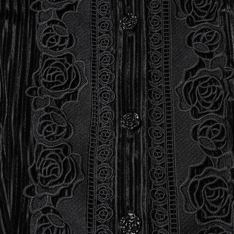 Daily Delicate Velvet Goth Shirt