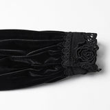 Daily Delicate Velvet Goth Shirt