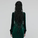 Daily Delicate Velvet Goth Shirt