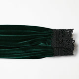 Daily Delicate Velvet Goth Shirt