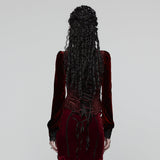 Daily Delicate Velvet Goth Shirt