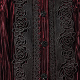 Daily Delicate Velvet Goth Shirt