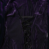 Daily Delicate Velvet Goth Shirt