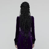 Daily Delicate Velvet Goth Shirt