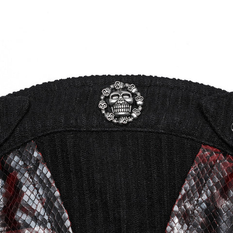 Punk drawstring tube top