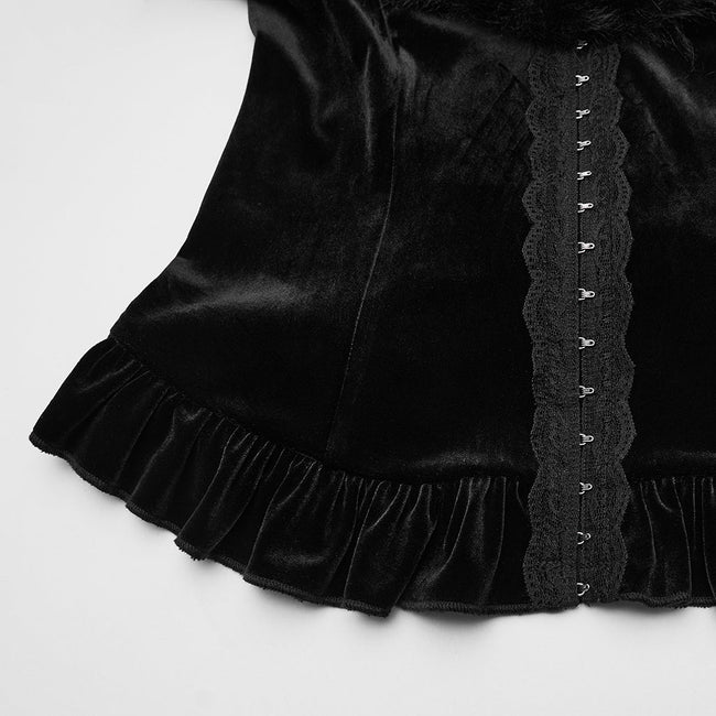 Goth V-neck cardigan