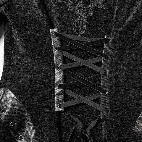 Goth Hooded Mysterious Coat