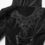 Goth Hooded Mysterious Coat