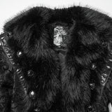 Goth Gorgeous Plush Coat