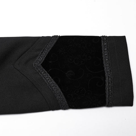 Retro goth cloak-jacket